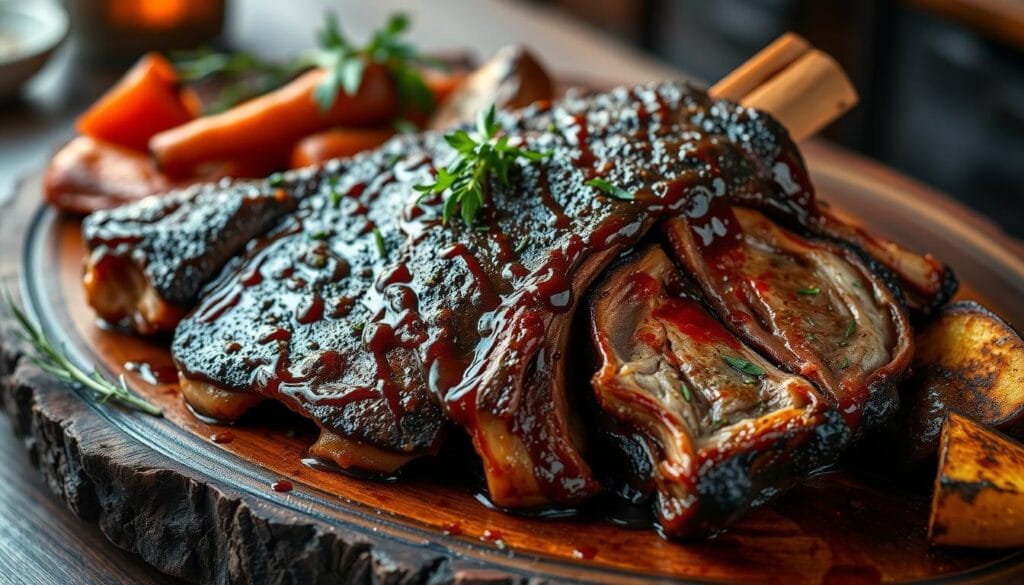 Cooked short ribs Cooked short ribs