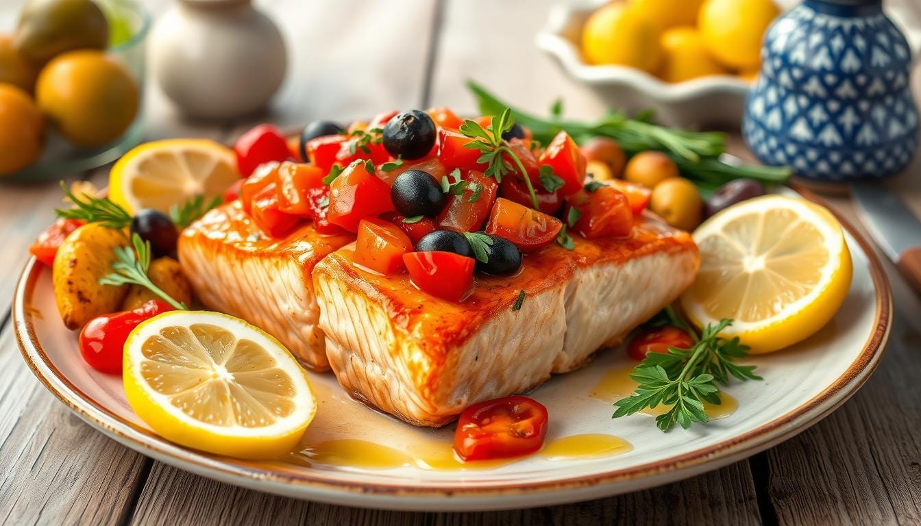mediterranean salmon