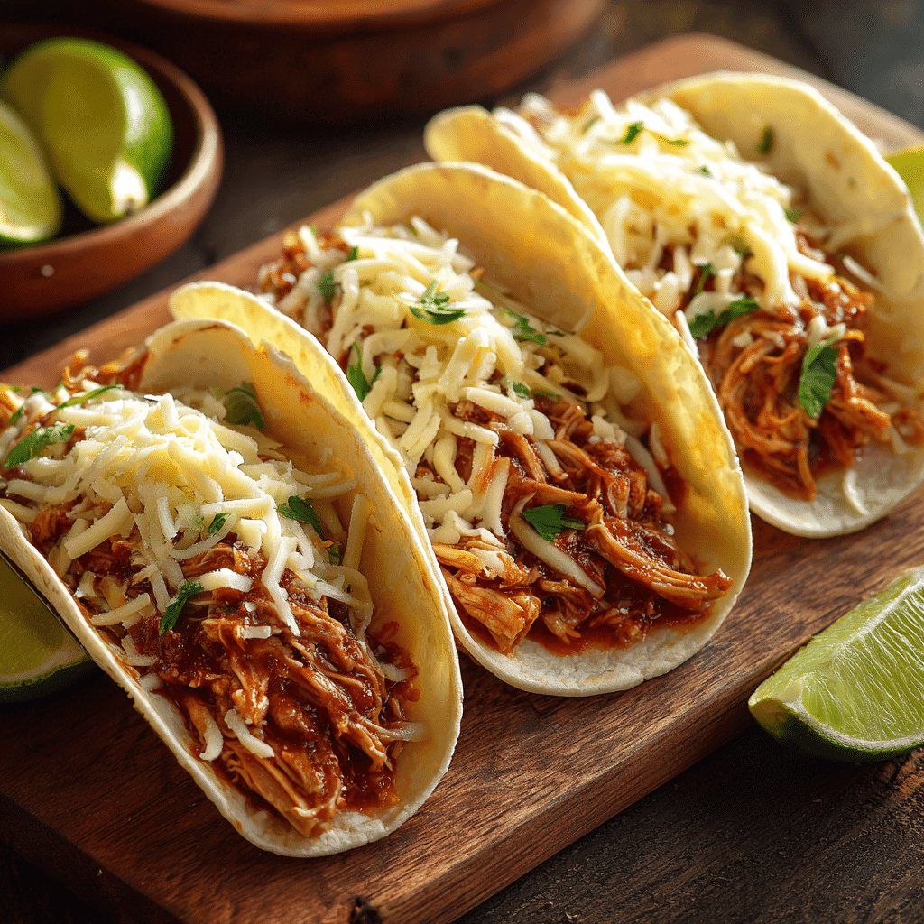 Pulled Chicken Tacos
