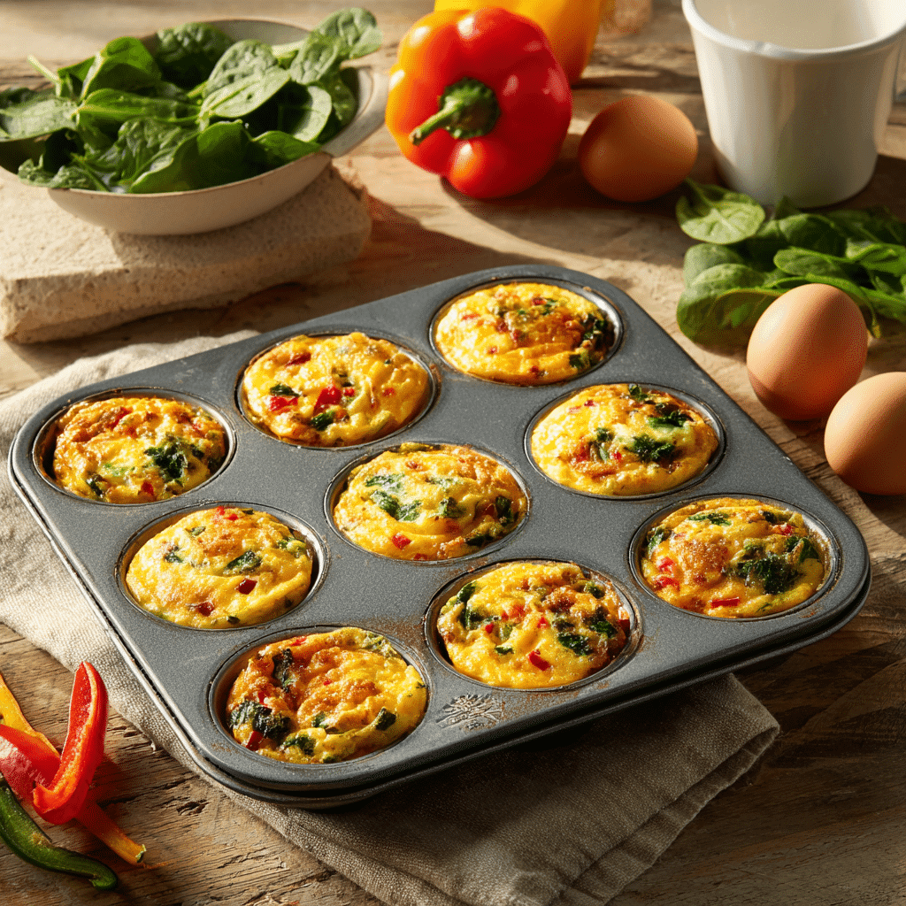 Healthy Egg Muffins for Meal Prep