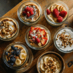 High-Protein Pancake Bowl Meal Prep ready to eat