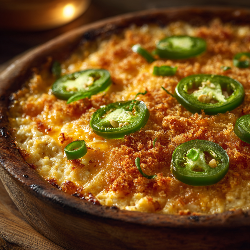 Jalapeño Popper Dip cheesy and spicy