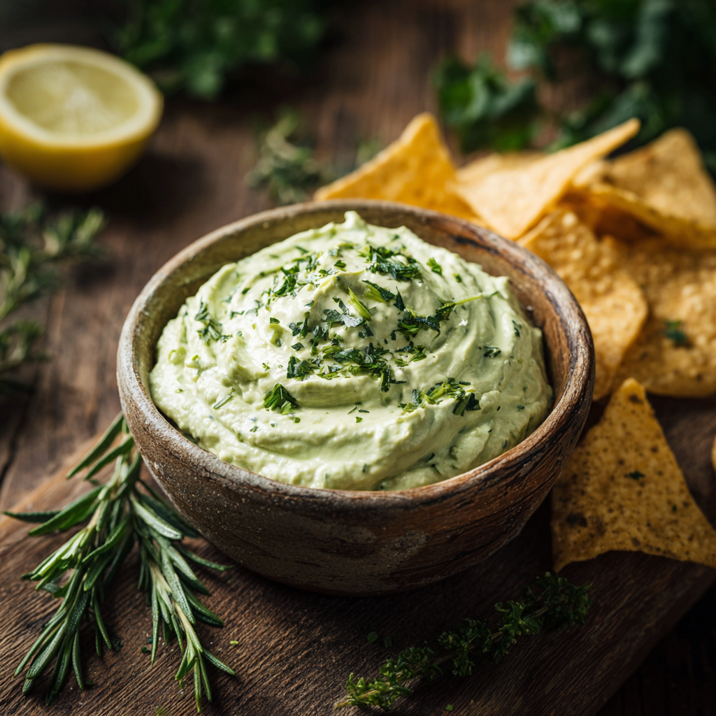 avocado ranch dip fresh and creamy