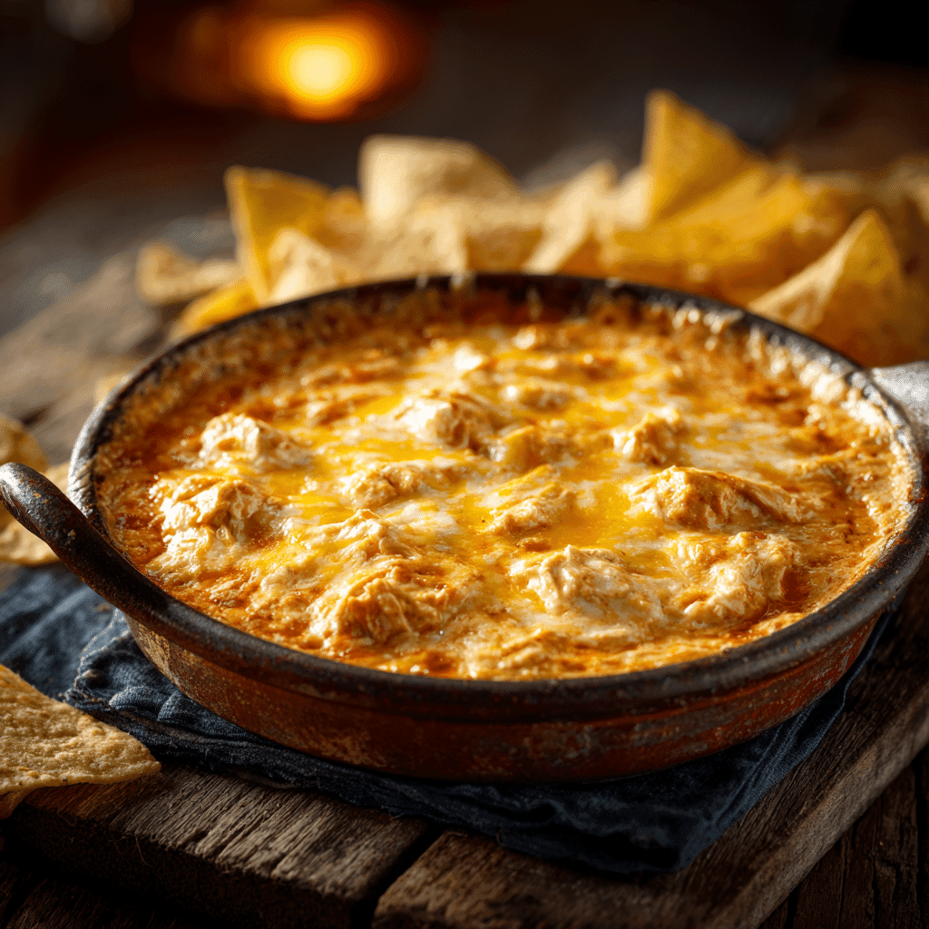 Buffalo Chicken Dip creamy and cheesy appetizer